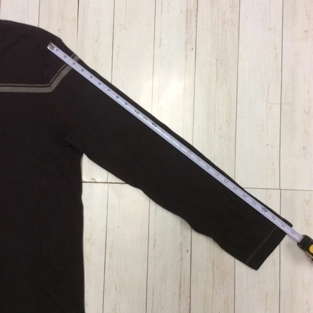 Banana Republic Men’s Brown Casual Classic Crewneck Long Sleeve Sweater